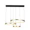 Searchlight Grace fekete-arany LED függesztett lámpa (SL-20227-3GO) LED 1 izzós IP20