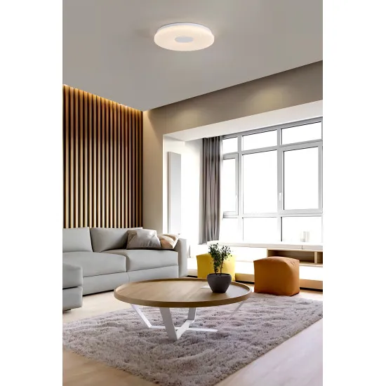 Searchlight Haolux fehér LED mennyezeti lámpa (SL-72200-38WH) LED 1 izzós IP20