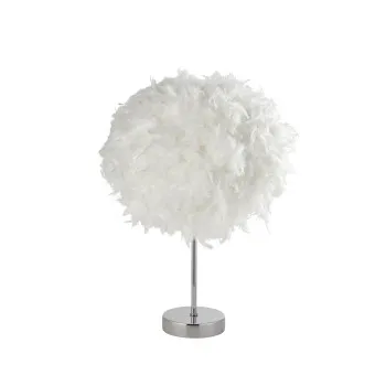 Searchlight Hattie króm-fehér asztali lámpa (SL-60392CC) E14 1 izzós IP20