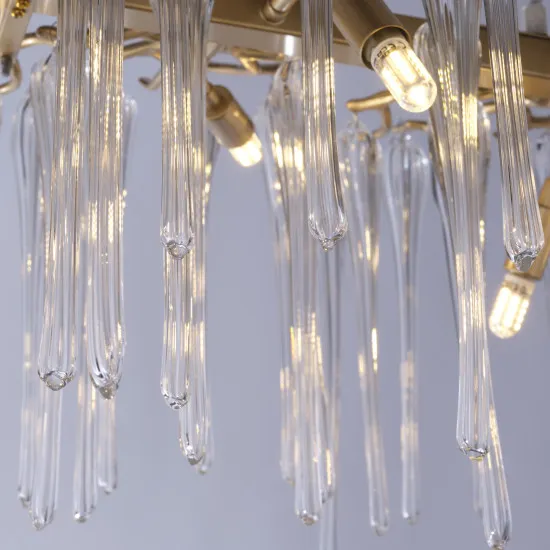 Searchlight Heritage arany függesztett lámpa (SL-10425-10GO) G9 10 izzós IP20