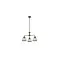 Searchlight Highworth fekete csillár (SL-1683-3BK) E27 3 izzós IP20