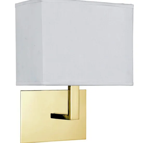 Searchlight Hotel sárgaréz fali lámpa (SL-5519SB) E27 1 izzós IP20