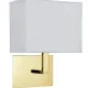 Searchlight Hotel sárgaréz fali lámpa (SL-5519SB) E27 1 izzós IP20
