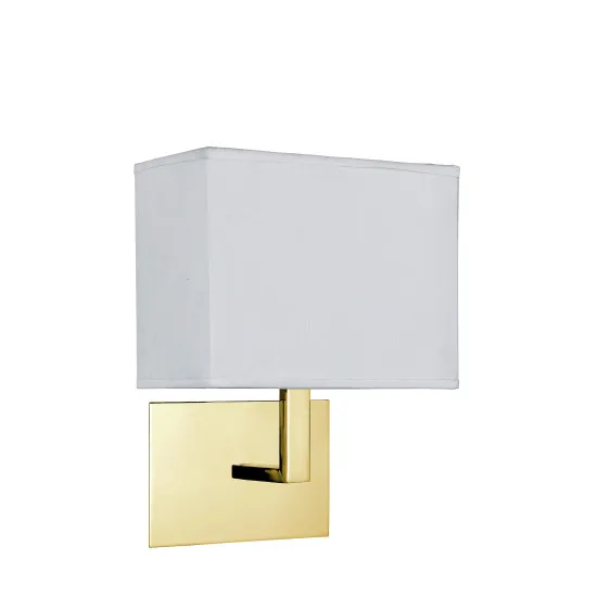 Searchlight Hotel sárgaréz fali lámpa (SL-5519SB) E27 1 izzós IP20