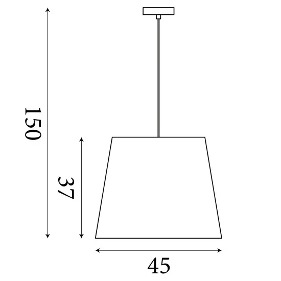 Searchlight Isla fekete-barna függesztett lámpa (SL-47810-3NA) E14 3 izzós IP20
