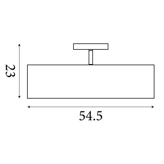 Searchlight Isla fekete-barna mennyezeti lámpa (SL-47810NA) E27 3 izzós IP20