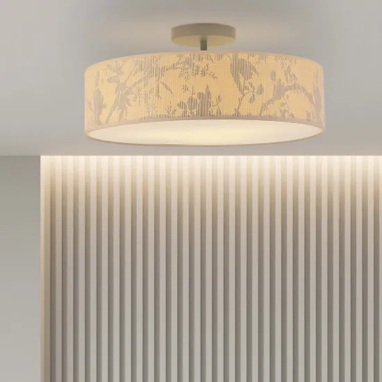 Searchlight Isla fekete-barna mennyezeti lámpa (SL-47810NA) E27 3 izzós IP20