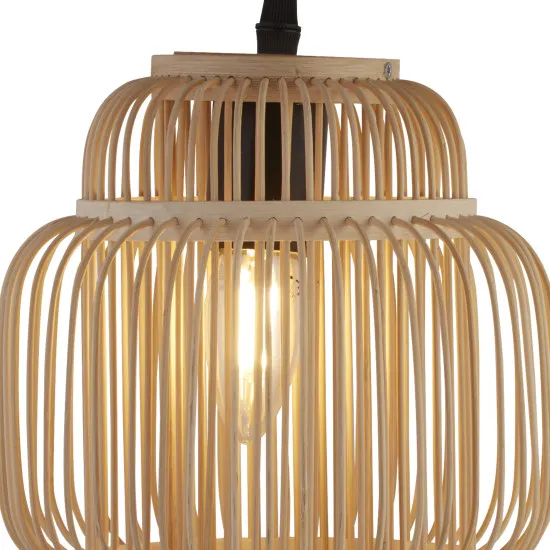 Searchlight Java fekete asztali lámpa (SL-60095BK) E27 1 izzós IP20