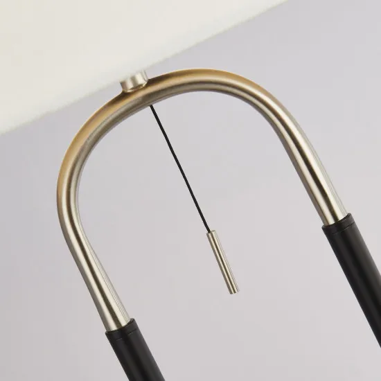 Searchlight Jazz fekete-ezüst állólámpa (SL-41432SS) E27 1 izzós IP20