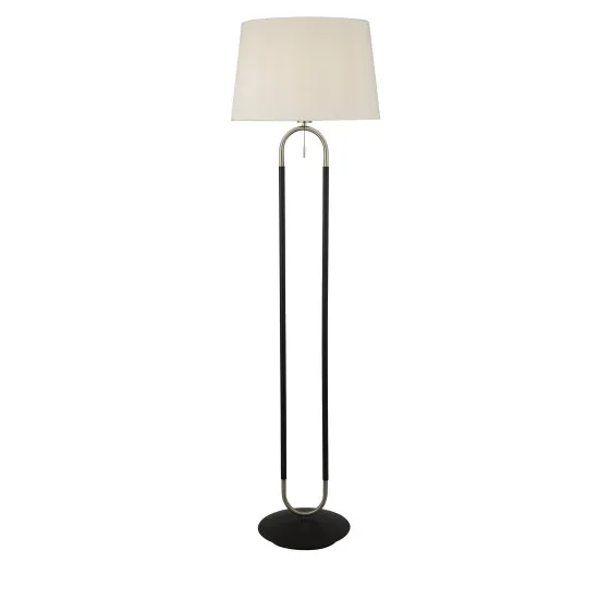 Searchlight Jazz fekete-ezüst állólámpa (SL-41432SS) E27 1 izzós IP20