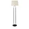 Searchlight Jazz fekete-ezüst állólámpa (SL-41432SS) E27 1 izzós IP20