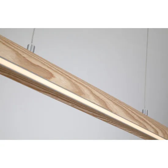 Searchlight Kenzie natúr LED függesztett lámpa (SL-31501NA) LED 1 izzós IP20