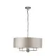 Searchlight Knightsbridge ezüst függesztett lámpa (SL-4785-5SS) E14 5 izzós IP20