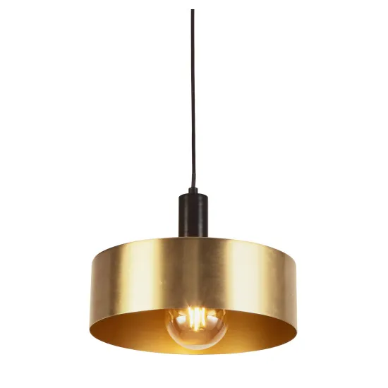 Searchlight Knox fekete-arany függesztett lámpa (SL-20223-1GO) E27 1 izzós IP20