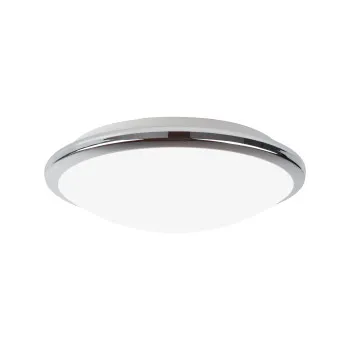 Searchlight Knutsford króm-fehér fürdőszobai LED mennyezeti lámpa (SL-7938-30CC) LED 1 izzós IP44