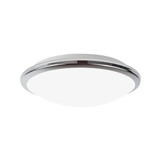 Searchlight Knutsford króm-fehér fürdőszobai LED mennyezeti lámpa (SL-7938-30CC) LED 1 izzós IP44