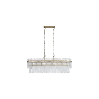 Searchlight Lara arany-átlátszó függesztett lámpa (SL-11400-8GO) E14 8 izzós IP20