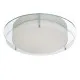 Searchlight Limerick fehér-átlátszó fürdőszobai LED mennyezeti lámpa (SL-8803-36CC) LED 1 izzós IP44