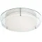 Searchlight Limerick fehér-átlátszó fürdőszobai LED mennyezeti lámpa (SL-8803-36CC) LED 1 izzós IP44