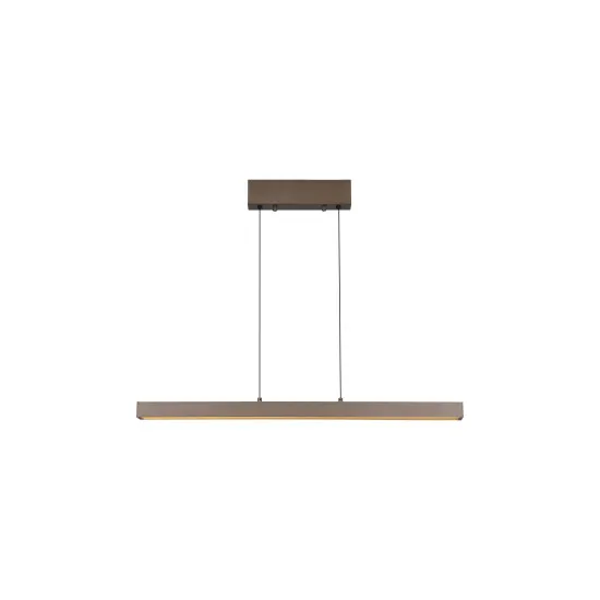 Searchlight Linear kávébarna LED függesztett lámpa (SL-88520LT) LED 3 izzós IP20