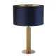 Searchlight London sárgaréz-kék asztali lámpa (SL-65721AZ) E27 1 izzós IP20