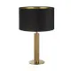 Searchlight London sárgaréz-fekete asztali lámpa (SL-65721BK) E27 1 izzós IP20