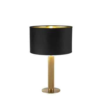 Searchlight London sárgaréz-fekete asztali lámpa (SL-65721BK) E27 1 izzós IP20