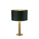 Searchlight London sárgaréz-zöld asztali lámpa (SL-65721GR) E27 1 izzós IP20