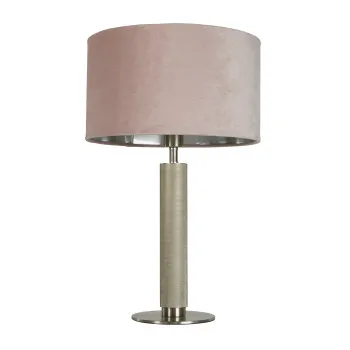 Searchlight London ezüst-rózsaszín asztali lámpa (SL-65721PI) E27 1 izzós IP20