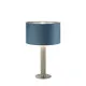 Searchlight London ezüst-kék asztali lámpa (SL-65721TE) E27 1 izzós IP20