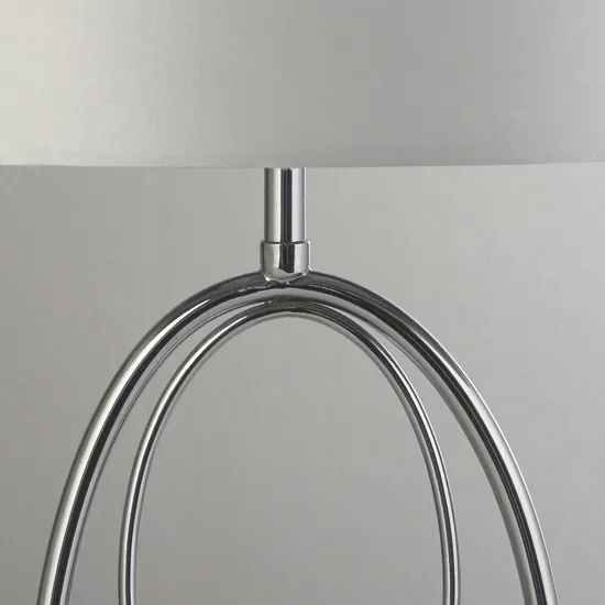 Searchlight Loopy króm-ezüst asztali lámpa (SL-69041CC) E27 1 izzós IP20