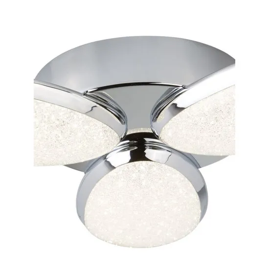 Searchlight LORI króm LED mennyezeti lámpa (SL-6213-3CC) LED 1 izzós