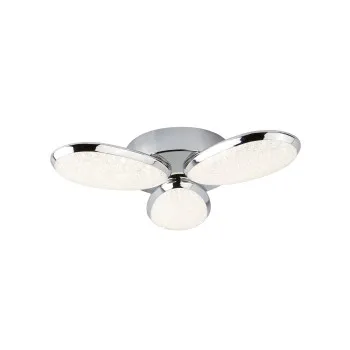 Searchlight Lori szürke-króm LED mennyezeti lámpa (SL-6213-3CC) LED 3 izzós IP20