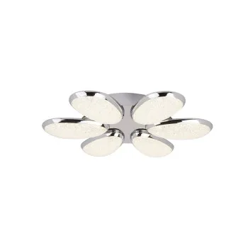 Searchlight Lori szürke-króm LED mennyezeti lámpa (SL-6216-6CC) LED 6 izzós IP20