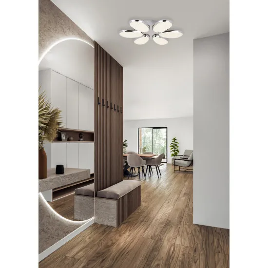 Searchlight LORI króm LED mennyezeti lámpa (SL-6216-6CC) LED 1 izzós