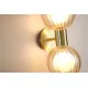 Searchlight Luminsphere arany-pezsgő fürdőszobai fali lámpa (SL-30507GO) G9 2 izzós IP44
