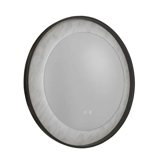 Searchlight Luxo fekete fürdőszobai tükrös LED fali lámpa (SL-96060BK) LED 1 izzós IP44