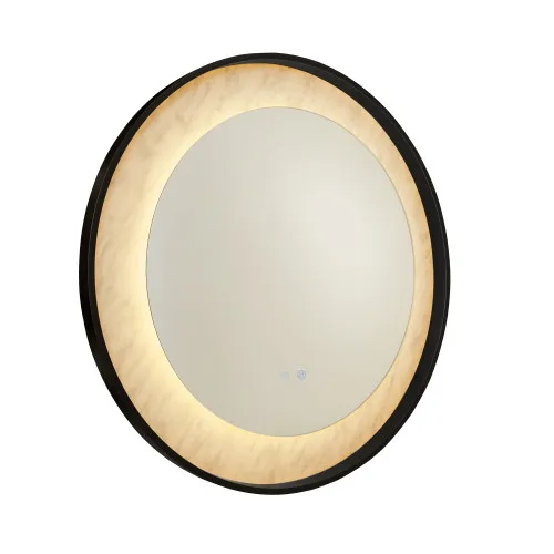 Searchlight Luxo fekete fürdőszobai tükrös LED fali lámpa (SL-96060BK) LED 1 izzós IP44