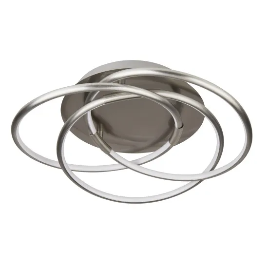 Searchlight Magic ezüst-fehér LED mennyezeti lámpa (SL-5501SS) LED 1 izzós IP20