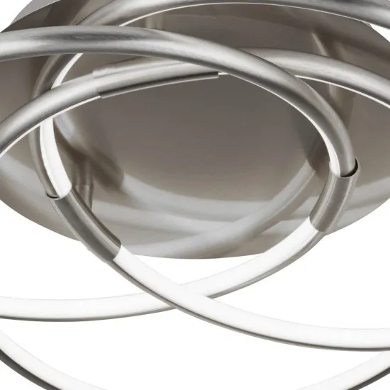 Searchlight Magic ezüst-fehér LED mennyezeti lámpa (SL-5501SS) LED 1 izzós IP20