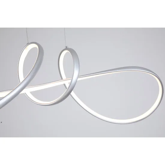 Searchlight Maisie  szürke LED függesztett lámpa (SL-36524GY) LED 1 izzós IP20