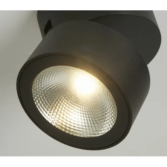 Searchlight Manhattan fekete mozgásérzékelős LED kültéri mennyezeti lámpa (SL-39330BK) LED 1 izzós IP54