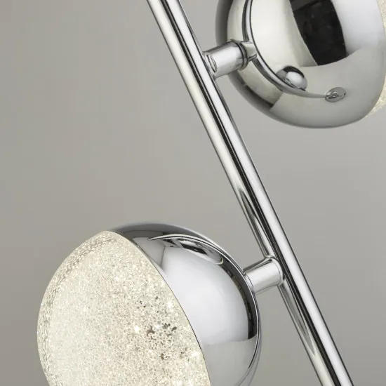 Searchlight Marbles króm LED asztali lámpa (SL-5087CC) LED 1 izzós IP20