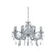 Searchlight Marie Therese ezüst csillár (SL-399-8) E14 8 izzós