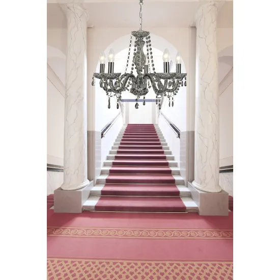 Searchlight Marie Therese szürke csillár (SL-8695-5GY) E14 5 izzós IP20