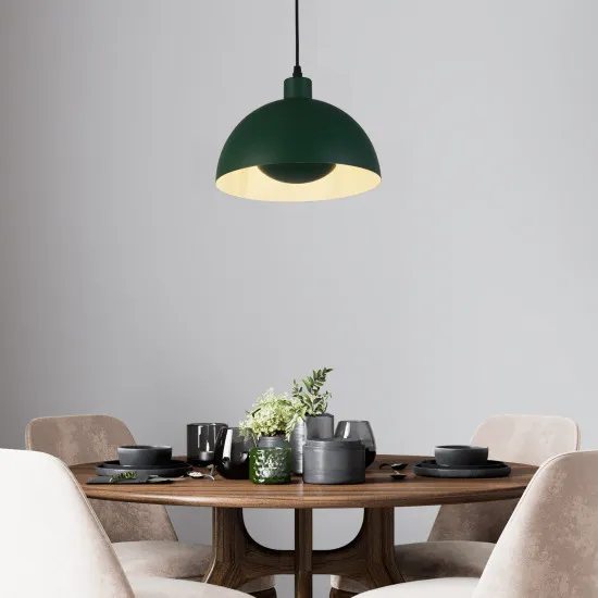 Searchlight Mars zöld függesztett lámpa (SL-35410GR) E27 1 izzós IP20