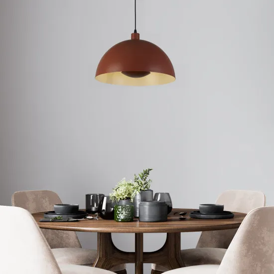 Searchlight Mars narancs függesztett lámpa (SL-35410OR) E27 1 izzós IP20