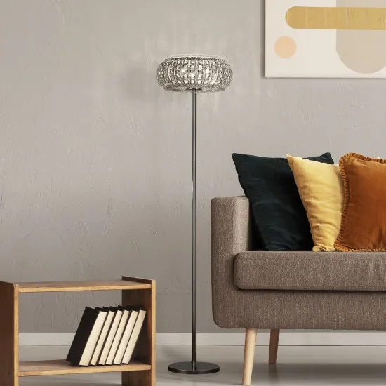 Searchlight Marylin króm állólámpa (SL-5819CC) G9 3 izzós IP20