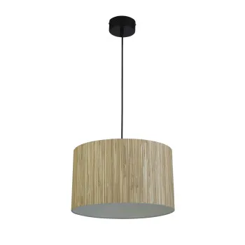 Searchlight Meadow fekete-natúr függesztett lámpa (SL-49711BK) E27 1 izzós IP20