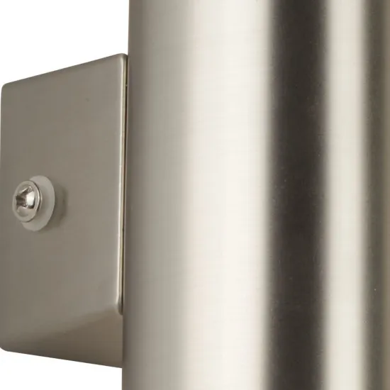 Searchlight Metro ezüst LED kültéri falikar (SL-2100SN) LED 2 izzós IP44